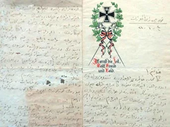 Çanakkale Savaşı'nı anlatan mektup