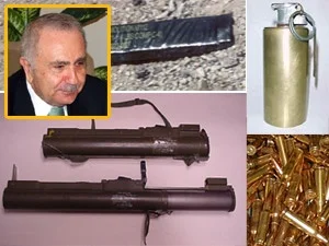 Cinayet ihbarı cephaneliği ortaya çıkardı