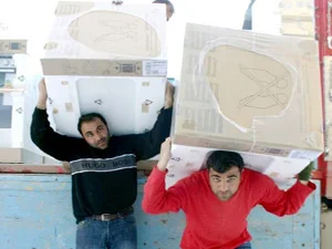 Diyarbakır'da beyaz eşyas yardımı