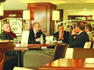 Haberal'ın adamlarıyla otelde zirve