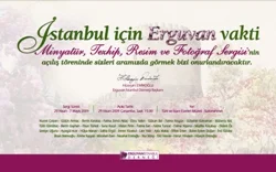 'İstanbul için erguvan vakti' sergisi