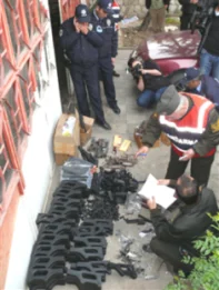 Kırıkkale'de cephanelik bulundu