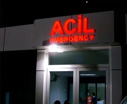 Siirt'te acil servisi su bastı