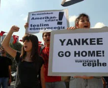 TKP'lilerden Obama protesetosu