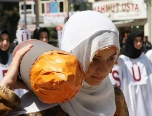 Yasağa 'Nene Hatun'lu protesto