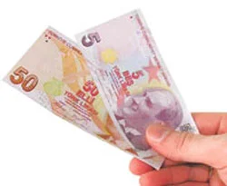 5 lira diye 50 lira verebilirsiniz...