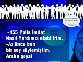Alo 155'ten ilginç diyaloglar
