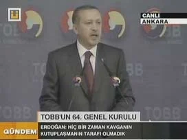 Başbakan TOBB'da konuştu