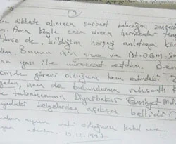 Cindoruk'un Ersever'le teması belgelendi