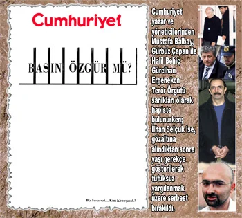 Cumhuriyet boş sayfayla nasıl çıkıyor?