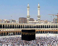 Denizli'de Kabe maketi yapıldı