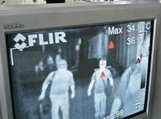 İşte domuz gripli hastayı tespit eden kamera