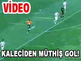 Kaleden kaleye atılan müthiş gol