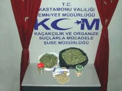 Kastamonu'da 26 kg esrar ele geçirildi