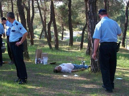 Mesire alanında ceset bulundu