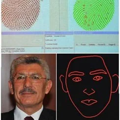 Parmak izinden yüz tanımlayan sistem!