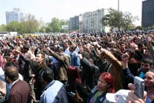 Taksim esnafının 1 Mayıs isyanı