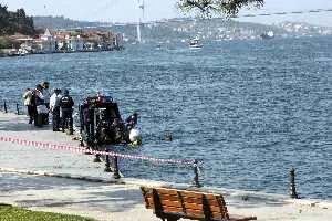 Üsküdar sahillerinde mühimmat aranıyor