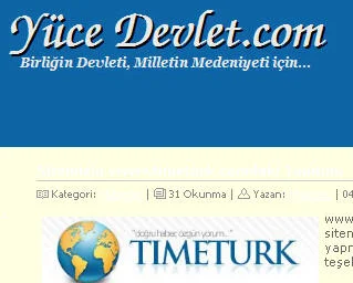 Yüce Devlet Dergisinin sitesi yenilendi