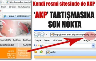 AK Parti de AKP'yi kullanmış