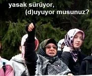 Başörtüsü direnişi devam ediyor