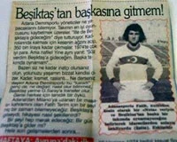 'Beşiktaş'tan başka yere gitmem' diyen ünlü Galatasaraylı