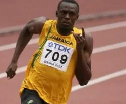 Bolt, rekorunu yineleyemedi