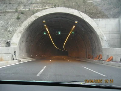 Bolu Dağı Tünelinde otobüs yandı