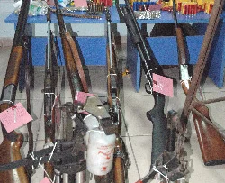 Dönmez'deki silahlar da TSK'nın çıktı