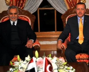 Erdoğan-Haşimi görüşmesi başladı