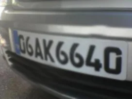 Güvenlik donanımlı plaka uygulaması