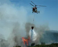 Helikopter vinç ile çıkarılacak