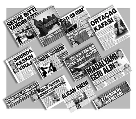 'Kirli tezgâh'a uygun gazete haberleri