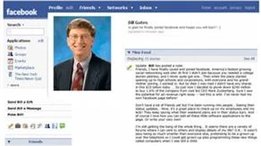 Bill Gates'e Facebook'tan gına geldi!