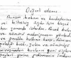 Bir idamlığın mektubu