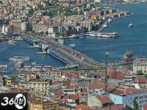 Böyle İstanbul manzarası Google Earth'te bile yok