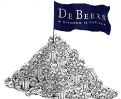 De Beers'in kârı yüzde 99 azaldı