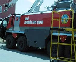 DHMİ ye yeni itfaiye araçları