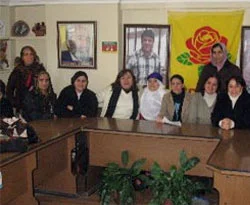 DTP'li kadınlardan eylem