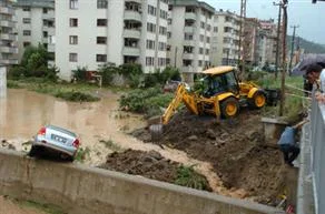 Giresun'da her yer su altında