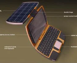 Güneş enerjili Notebook