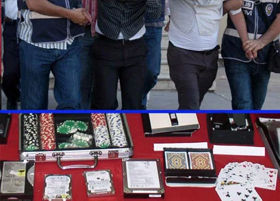 İstanbul'da kumar baskını