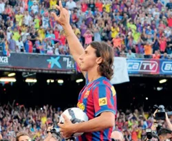 İşte Barcelonalı Ibrahimovic