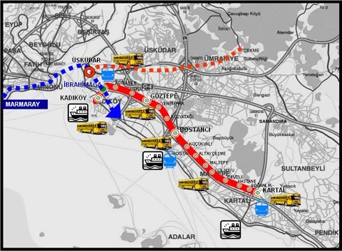 Kadıköy-Kartal metrosu tünellerini Topbaş birleştirdi