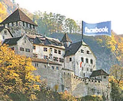 Liechtenstein'e Facebook işgali