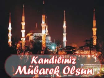 Mescid-i Aksa ve Eyüp Sultan'dan kandil yayını!