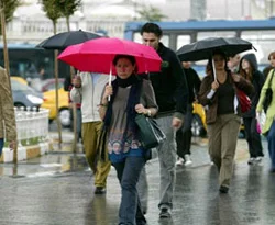 Meteoroloji'den sağanak yağış uyarısı
