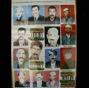 Öldürülen korucular nerede gömülü?