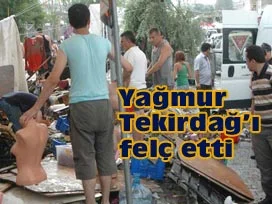 Yağmur doğuyu da batıyı da esir aldı