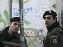 Yunanistan'da göçmen kampı yıkımı
